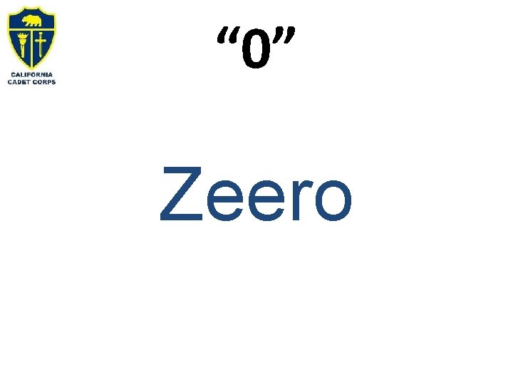 “ 0” Zeero 
