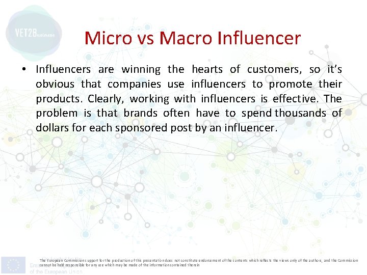 Micro vs Macro Influencer • Influencers are winning the hearts of customers, so it’s