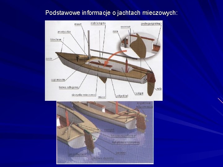 Podstawowe informacje o jachtach mieczowych: 