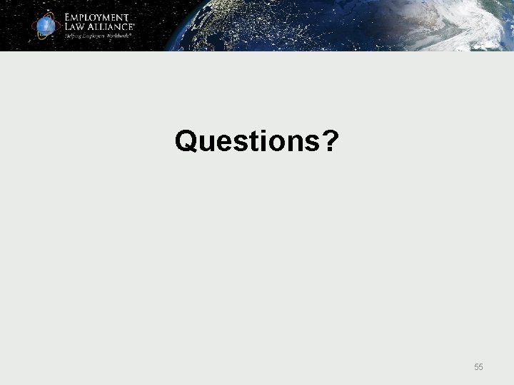 Questions? 55 Questions? 55