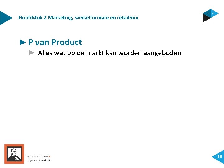 Hoofdstuk 2 Marketing, winkelformule en retailmix ► P van Product ► Alles wat op