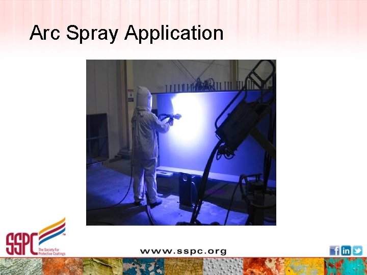 Arc Spray Application 