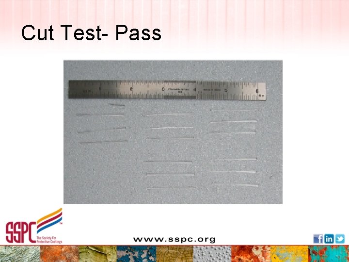 Cut Test- Pass 