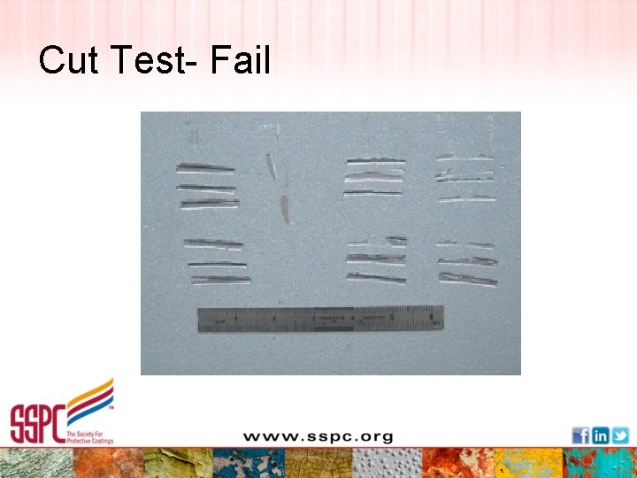 Cut Test- Fail 