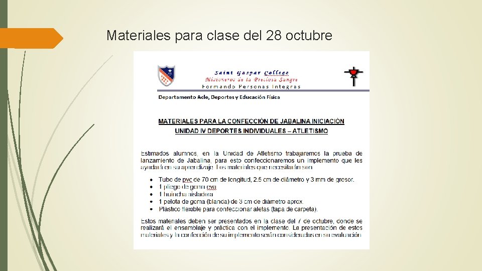 Materiales para clase del 28 octubre 