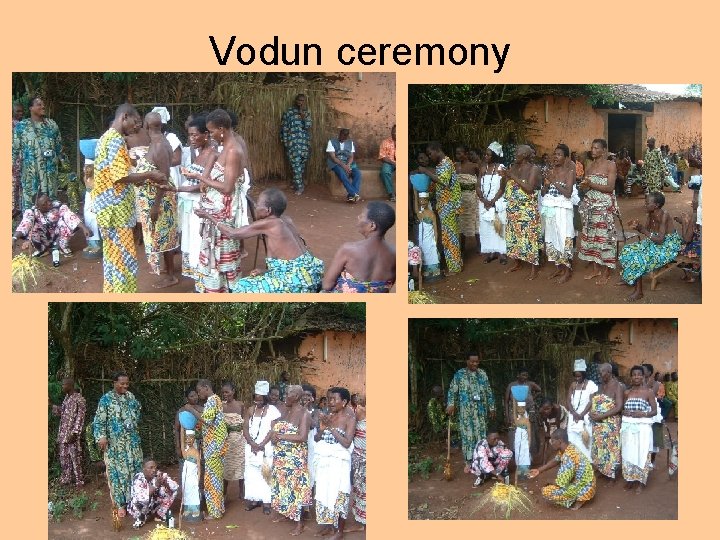 Vodun ceremony 