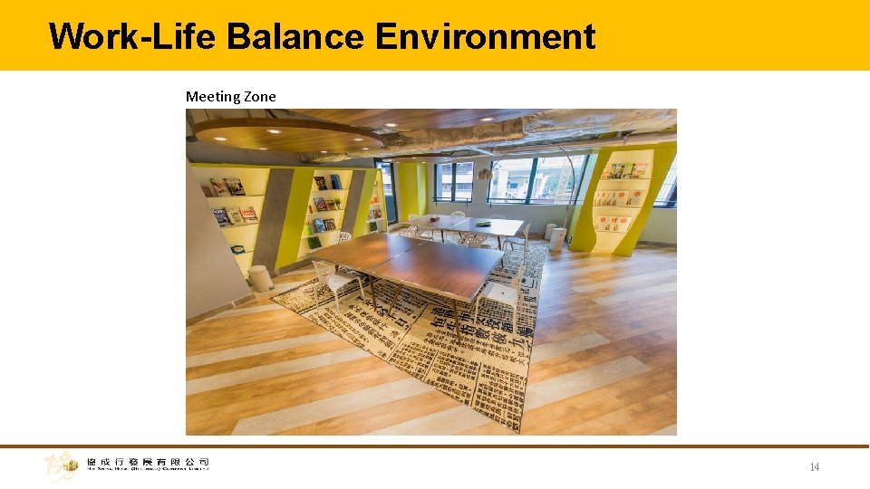 Work-Life Balance Environment Meeting Zone 14 