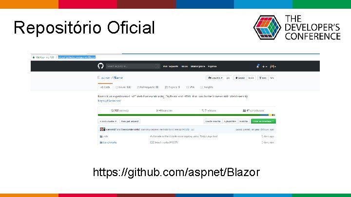 Repositório Oficial https: //github. com/aspnet/Blazor Globalcode – Open 4 education 