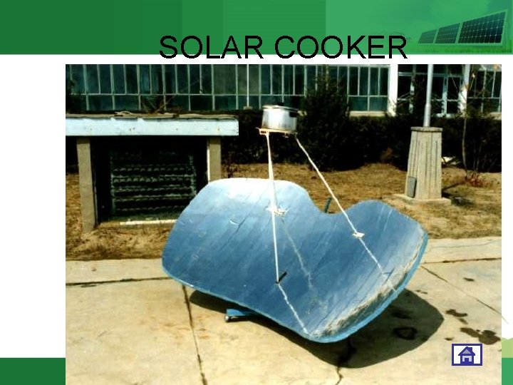 SOLAR COOKER 