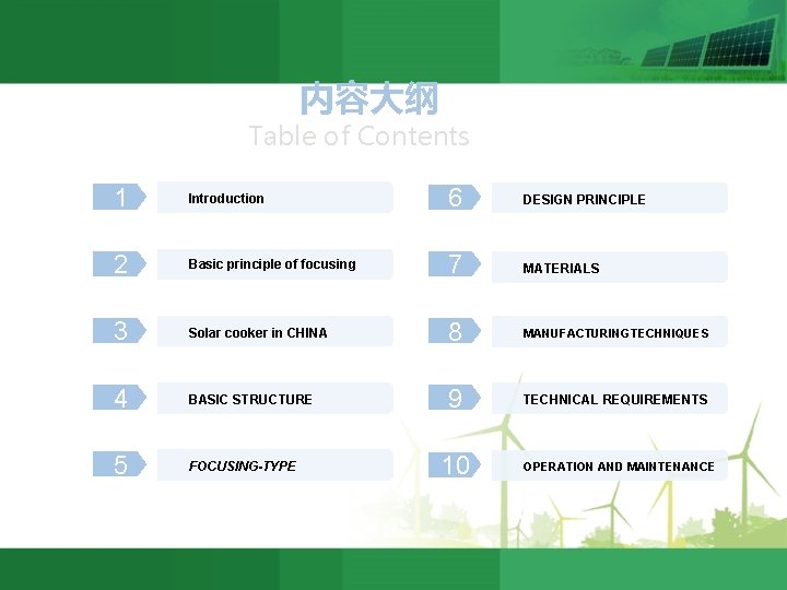 内容大纲 Table of Contents 1 Introduction 6 DESIGN PRINCIPLE 2 Basic principle of focusing