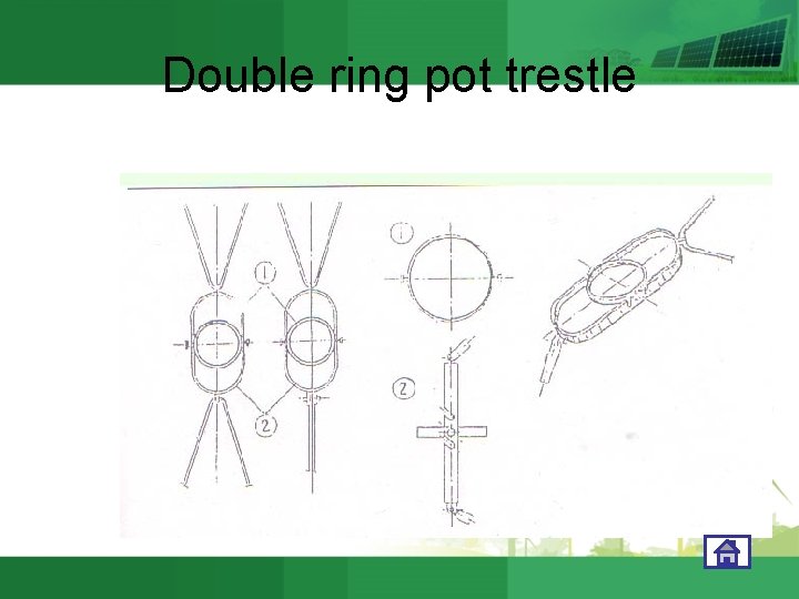 Double ring pot trestle 