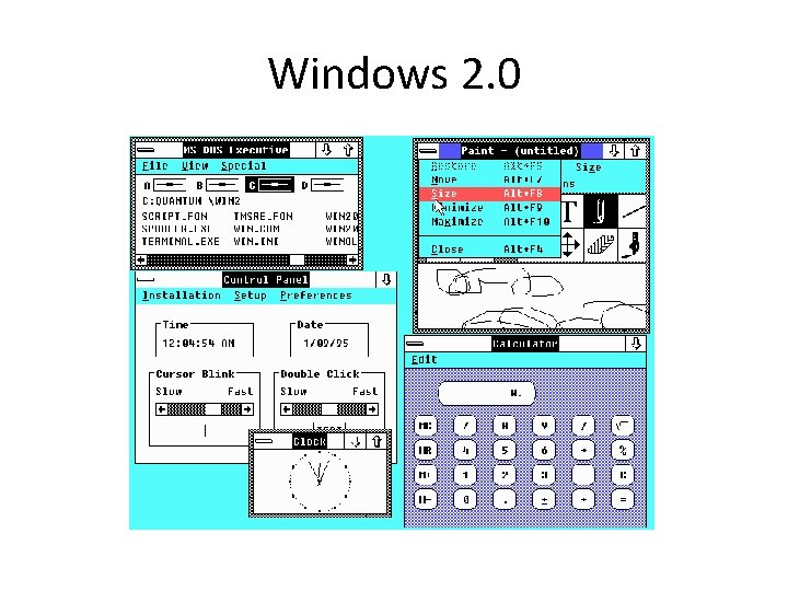 Windows 2. 0 