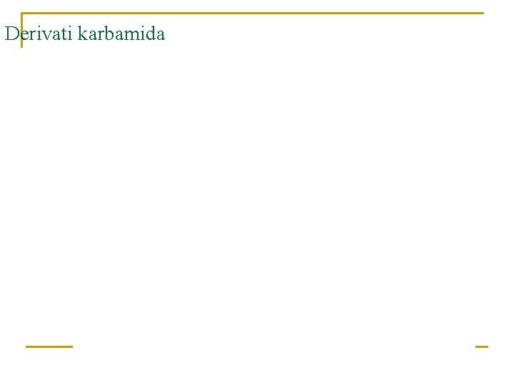 Derivati karbamida 