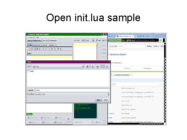 Open init. lua sample 