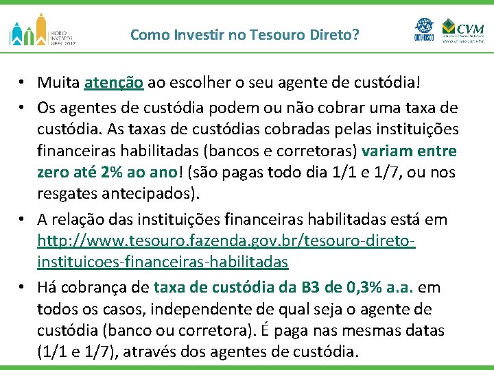 Como Investir no Tesouro Direto? • Muita atenção ao escolher o seu agente de