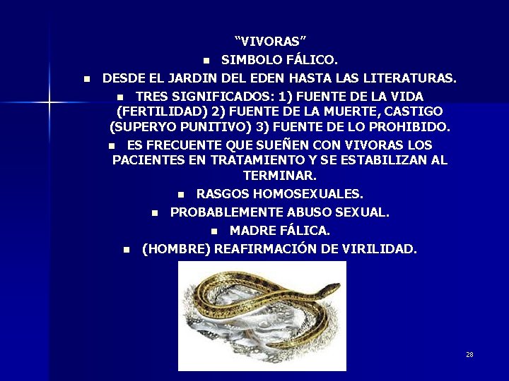 n “VIVORAS” n SIMBOLO FÁLICO. DESDE EL JARDIN DEL EDEN HASTA LAS LITERATURAS. n