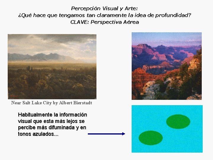Percepción Visual y Arte: ¿Qué hace que tengamos tan claramente la idea de profundidad?