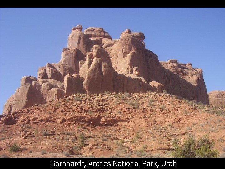 Bornhardt, Arches National Park, Utah 