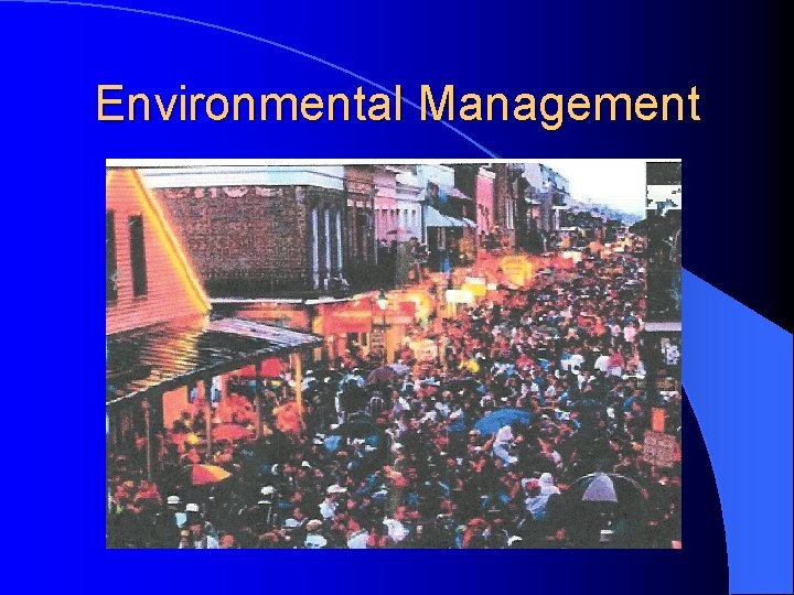 Environmental Management 