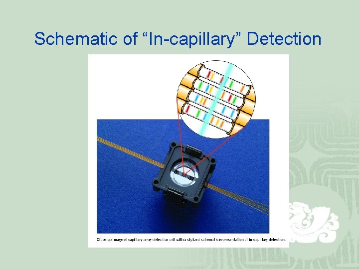 Schematic of “In-capillary” Detection 