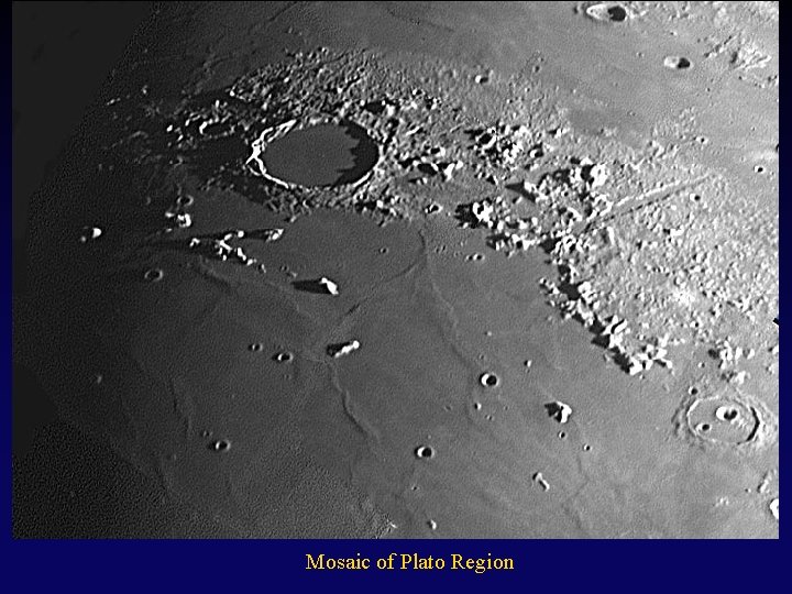 Mosaic of Plato Region 