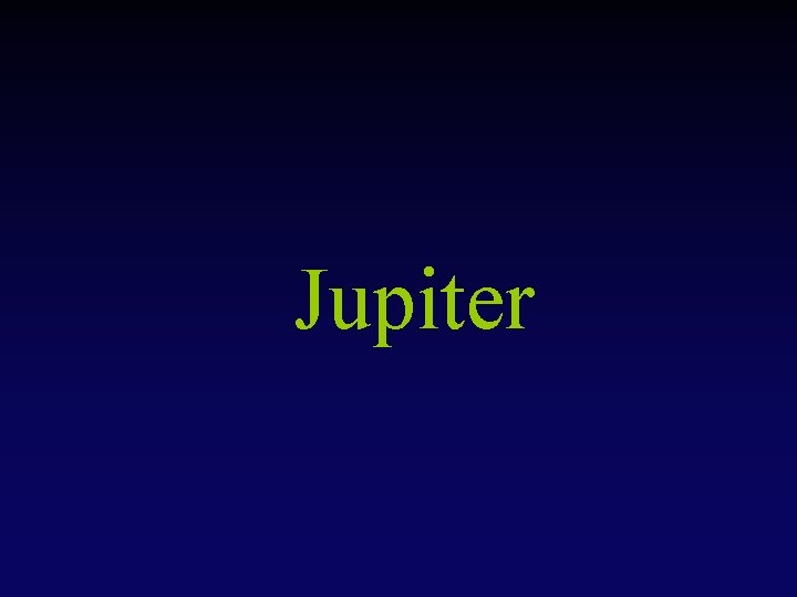 Jupiter 