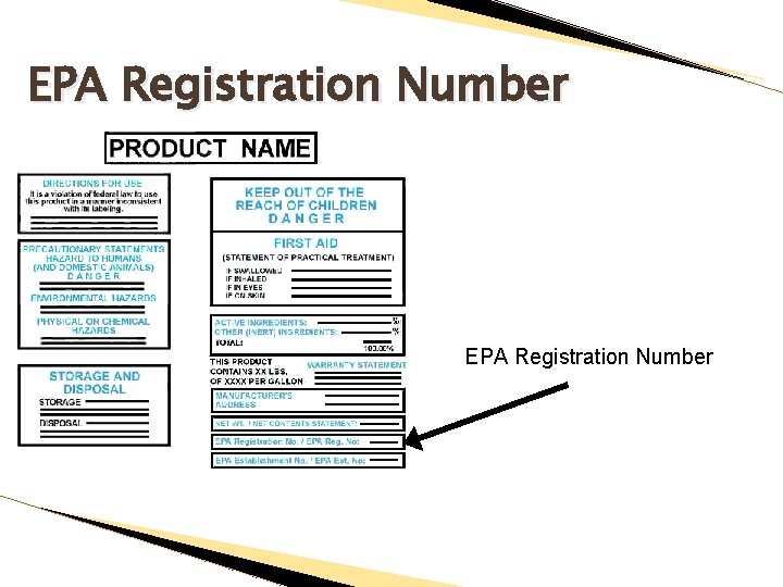 EPA Registration Number 