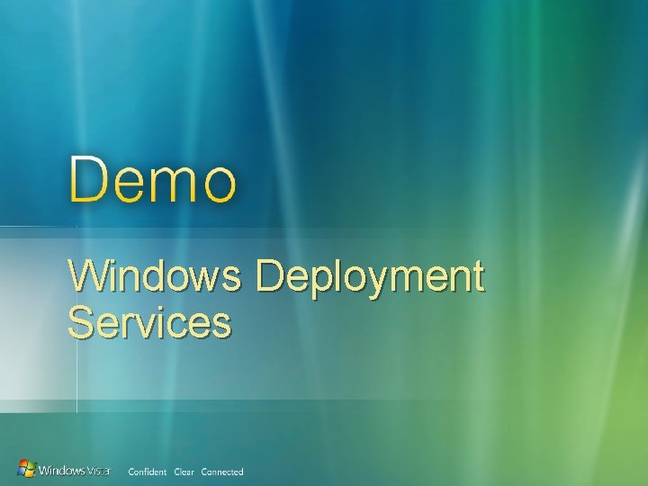 Windows Deployment Services 