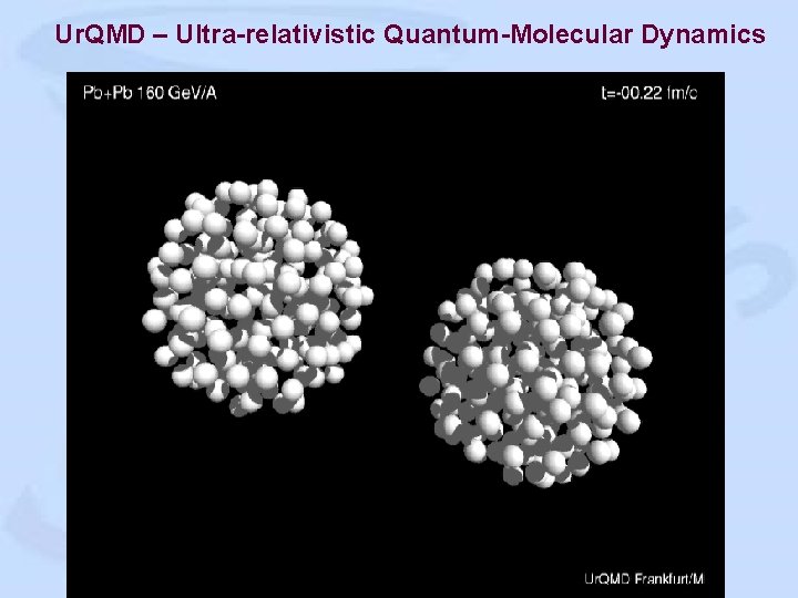 Ur. QMD – Ultra-relativistic Quantum-Molecular Dynamics 