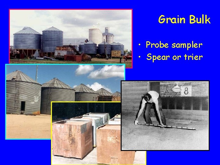 Grain Bulk • Probe sampler • Spear or trier 