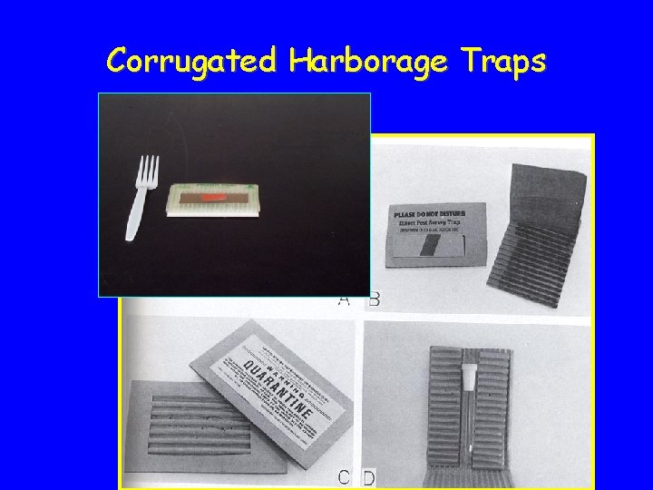 Corrugated Harborage Traps 