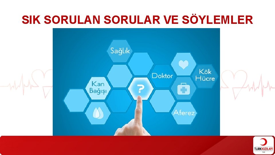 SIK SORULAN SORULAR VE SÖYLEMLER SIK SORULAN SORULAR VE SÖYLEMLER