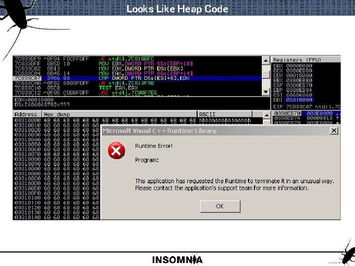 Looks Like Heap Code 