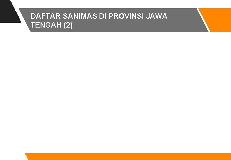 DAFTAR SANIMAS DI PROVINSI JAWA TENGAH (2) 