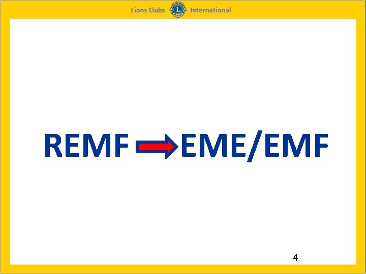 REMF EME/EMF 4 