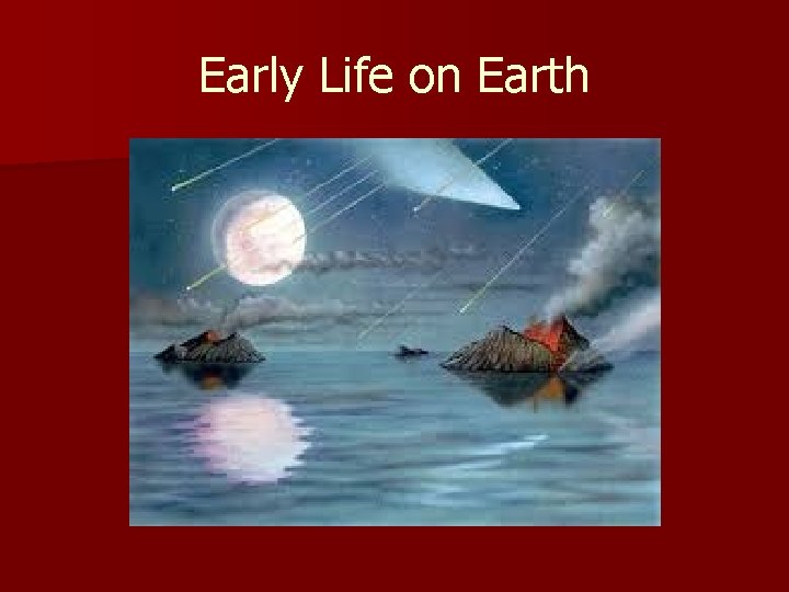 Early Life on Earth 