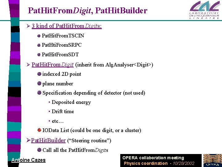 Pat. Hit. From. Digit, Pat. Hit. Builder Ø 3 kind of Pat. Hit. From.