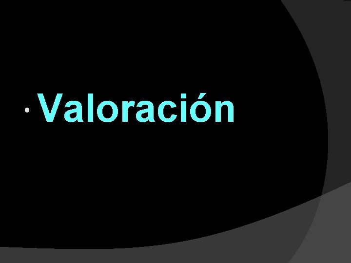  Valoración 