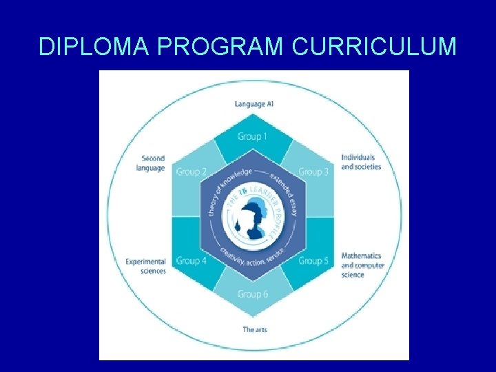 DIPLOMA PROGRAM CURRICULUM DIPLOMA PROGRAM CURRICULUM
