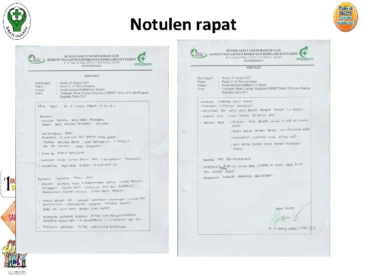 Notulen rapat 