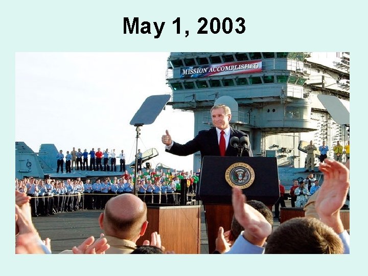 May 1, 2003 