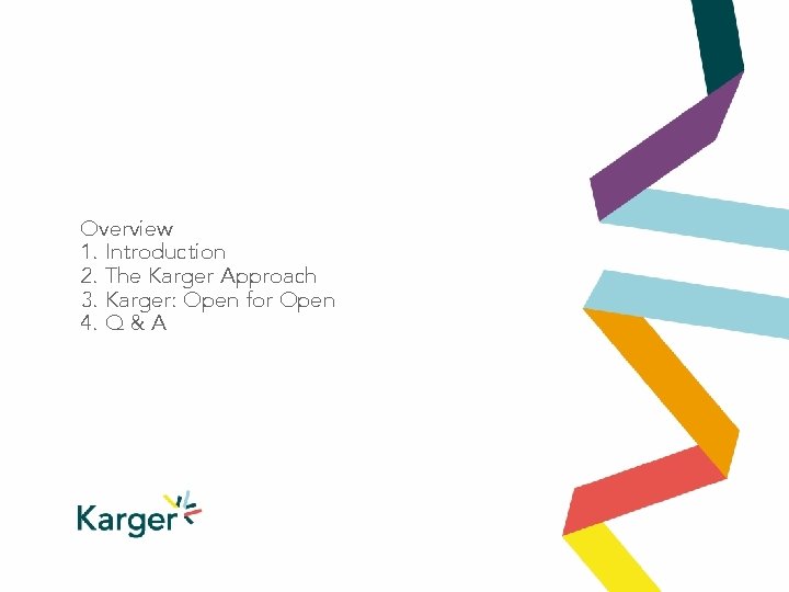 Overview 1. Introduction 2. The Karger Approach 3. Karger: Open for Open 4. Q