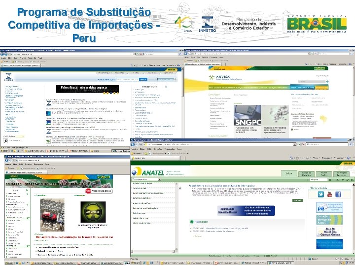 Programa de Substituição Competitiva de Importações Peru • Metrologia Científica e Industrial • Metrologia