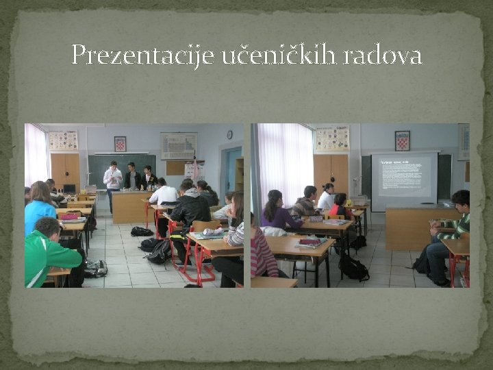 Prezentacije učeničkih radova 