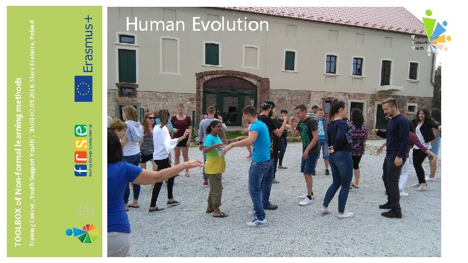 Training Course „Youth Support Youth”, 30. 08 -07. 09. 2016, Stara Kraśnica, Poland TOOLBOX