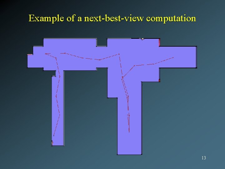 Example of a next-best-view computation 13 