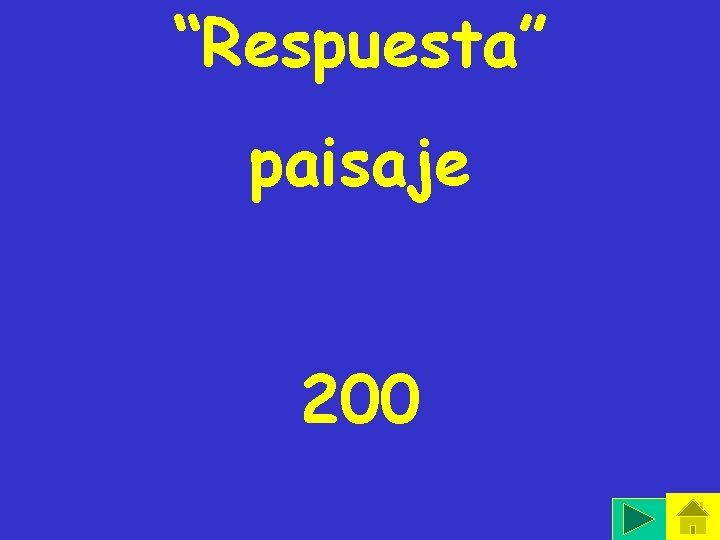 “Respuesta” paisaje 200 