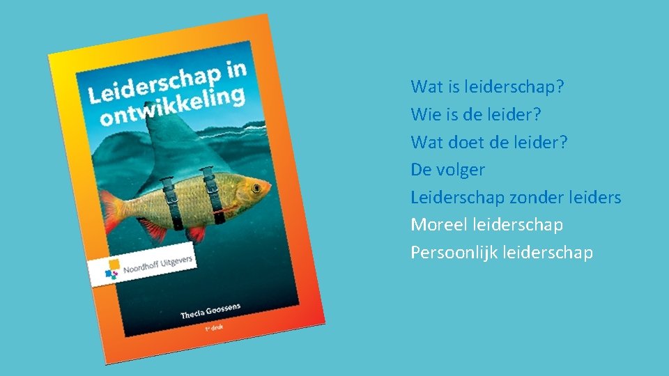 Wat is leiderschap? Wie is de leider? Wat doet de leider? De volger Leiderschap