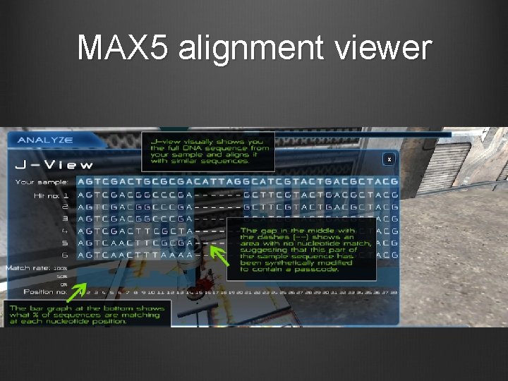 MAX 5 alignment viewer 