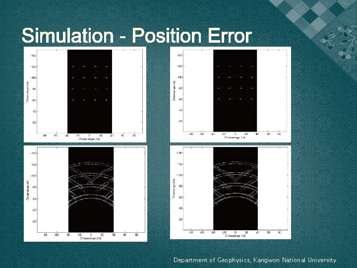Department of Geophysics, Kangwon National University 